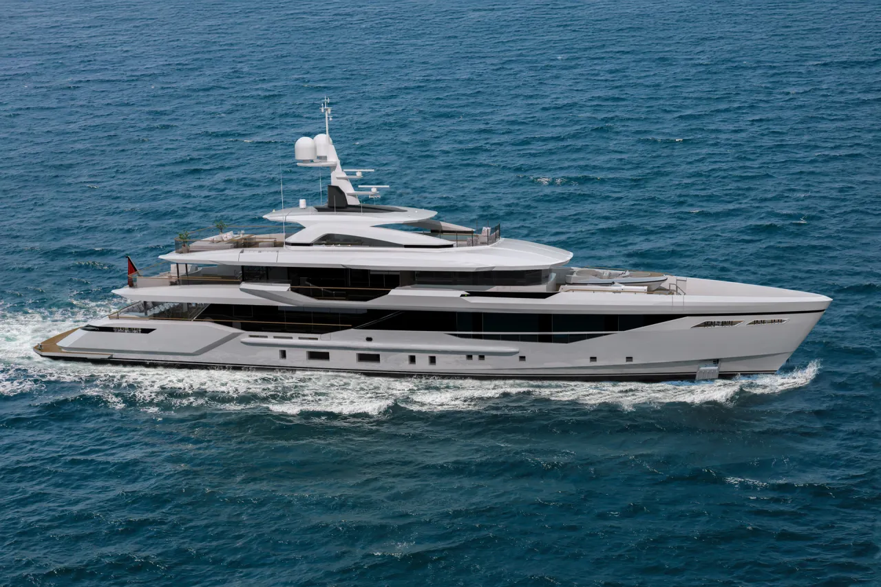 BILGIN 170-VI (The Bilgin 170 series promises a captivating blend of style, functionality, and craftsmanship. From its elegant exterior lines to its interior spaces, every detail has been crafted to elevate the yachting experience. Unique Yacht Design and Hot Lab teams have skillfully designed the interior spaces of the Bilgin 170 to complement her striking exterior. With a focus on luxury, comfort, and elegance, the interior combines functionality with refined aesthetics. )